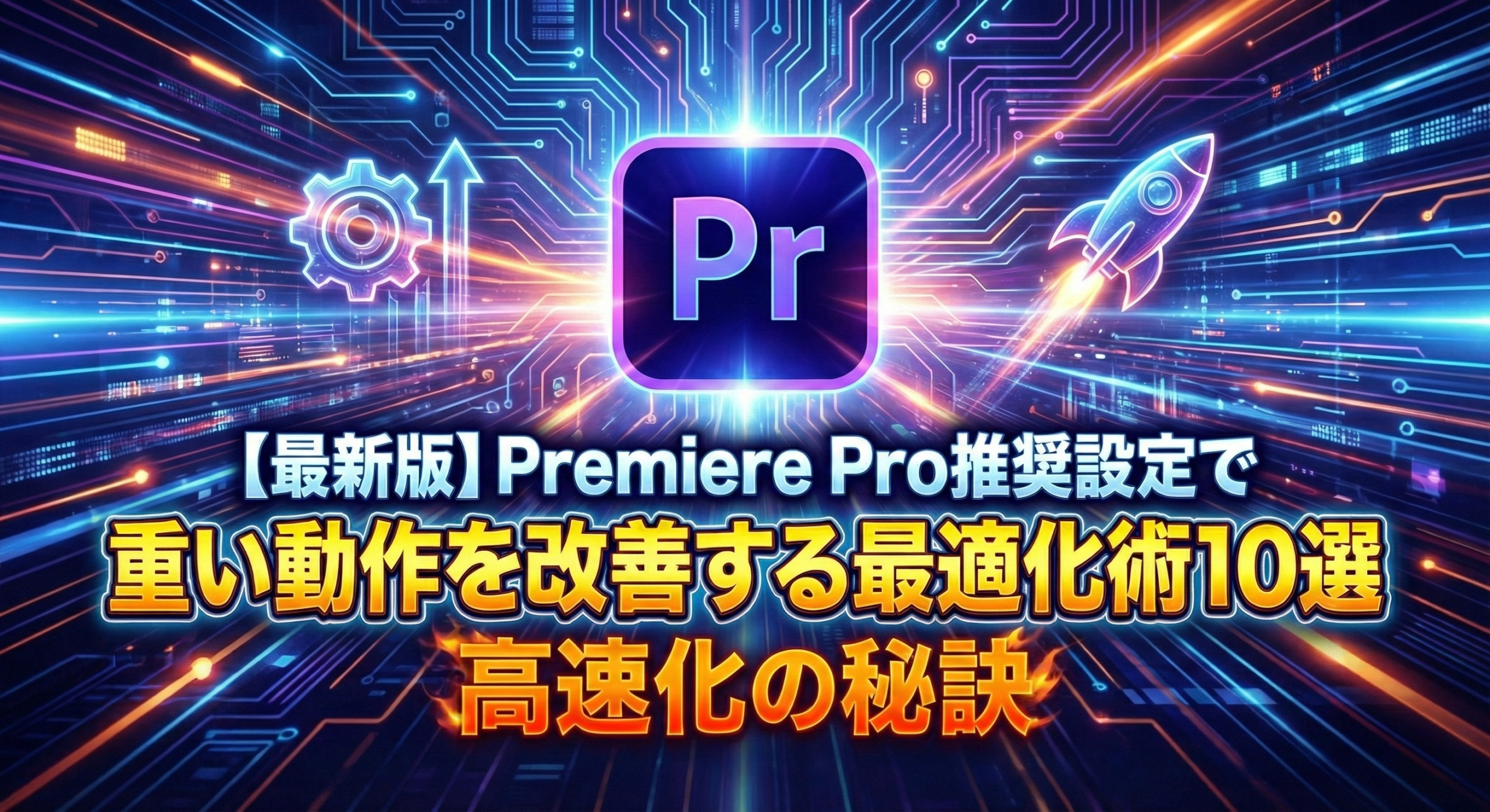 Premiere Pro高速化