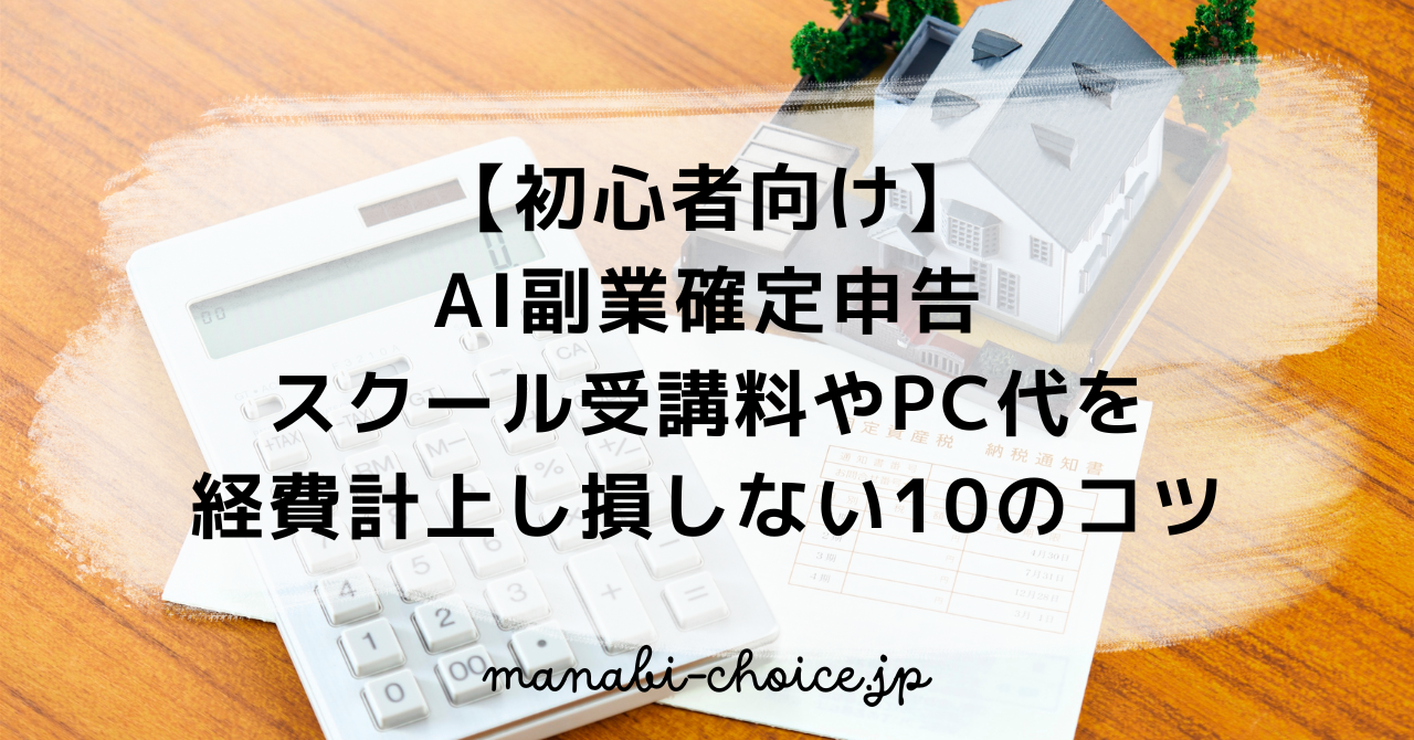 AIスクール副業確定申告